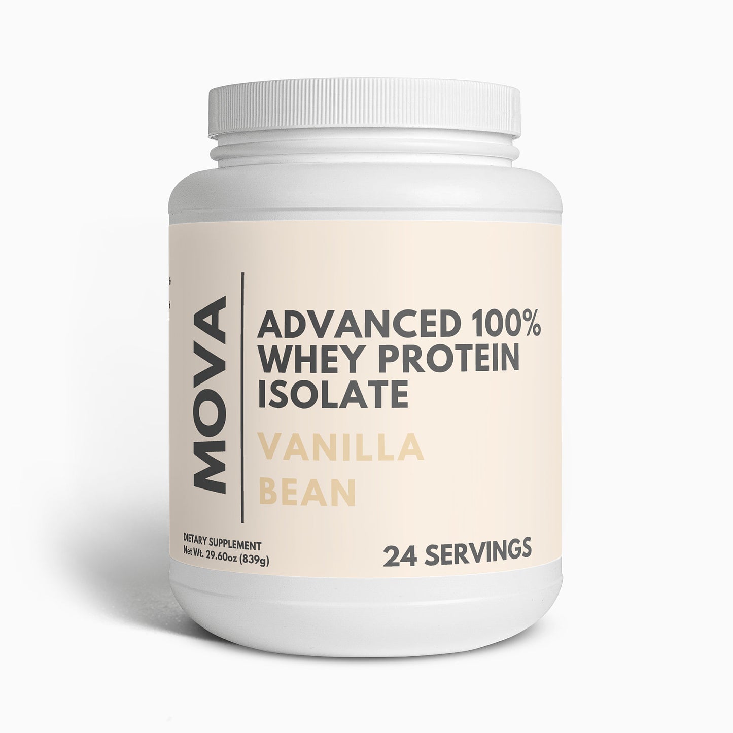 Advanced 100% Whey Protein Isolate - Vanilla Bean